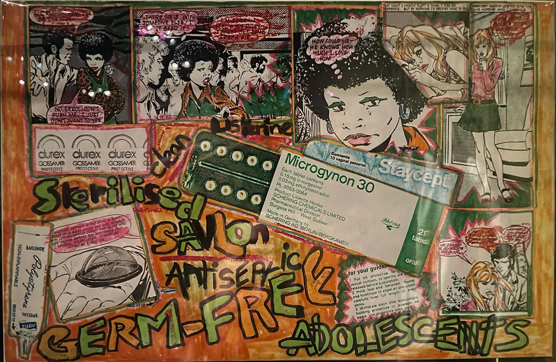 Poly Styrene collage
